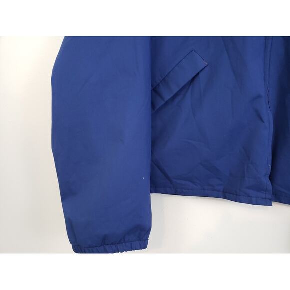 (J5) Vtg Forrester’s Golf Jacket Mens Size XXL Gorte Windbreaker Blue USA - Picture 3 of 12